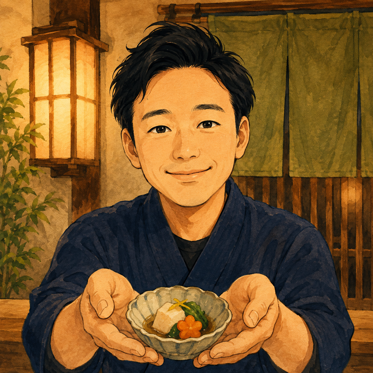 運営者クラッシュのプロフィールイラスト